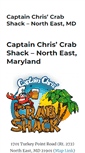Mobile Screenshot of captainscrabs.com